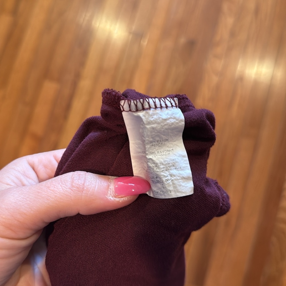 Nordstrom Lush Surplice Front Top - Picture 4 of 6